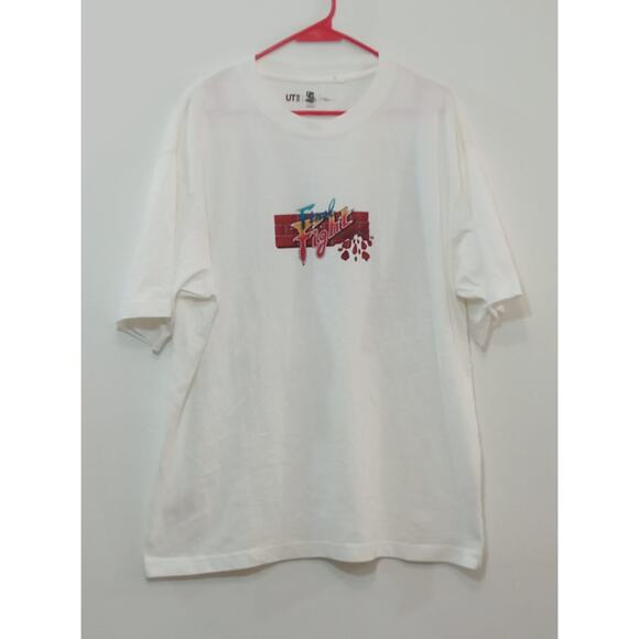 Uniqlo Unisex T Shirt UT Capcom 40th Anniversary Final Fight SFC Japan Size L - Picture 2 of 10